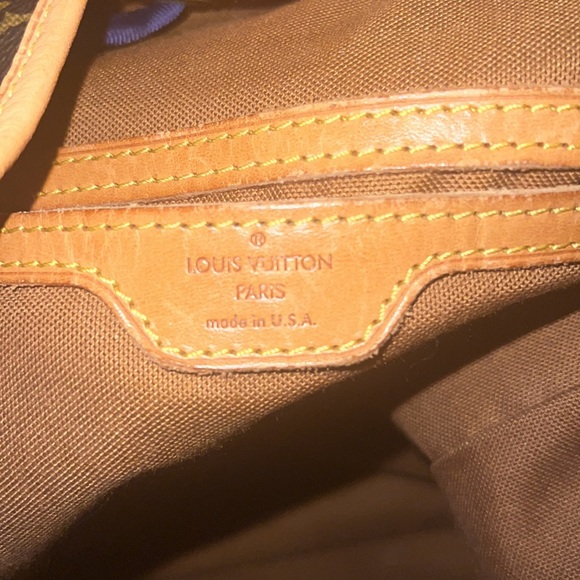 Vintage Montsouris Backpack Monogram Canvas GM - Picture 8 of 10